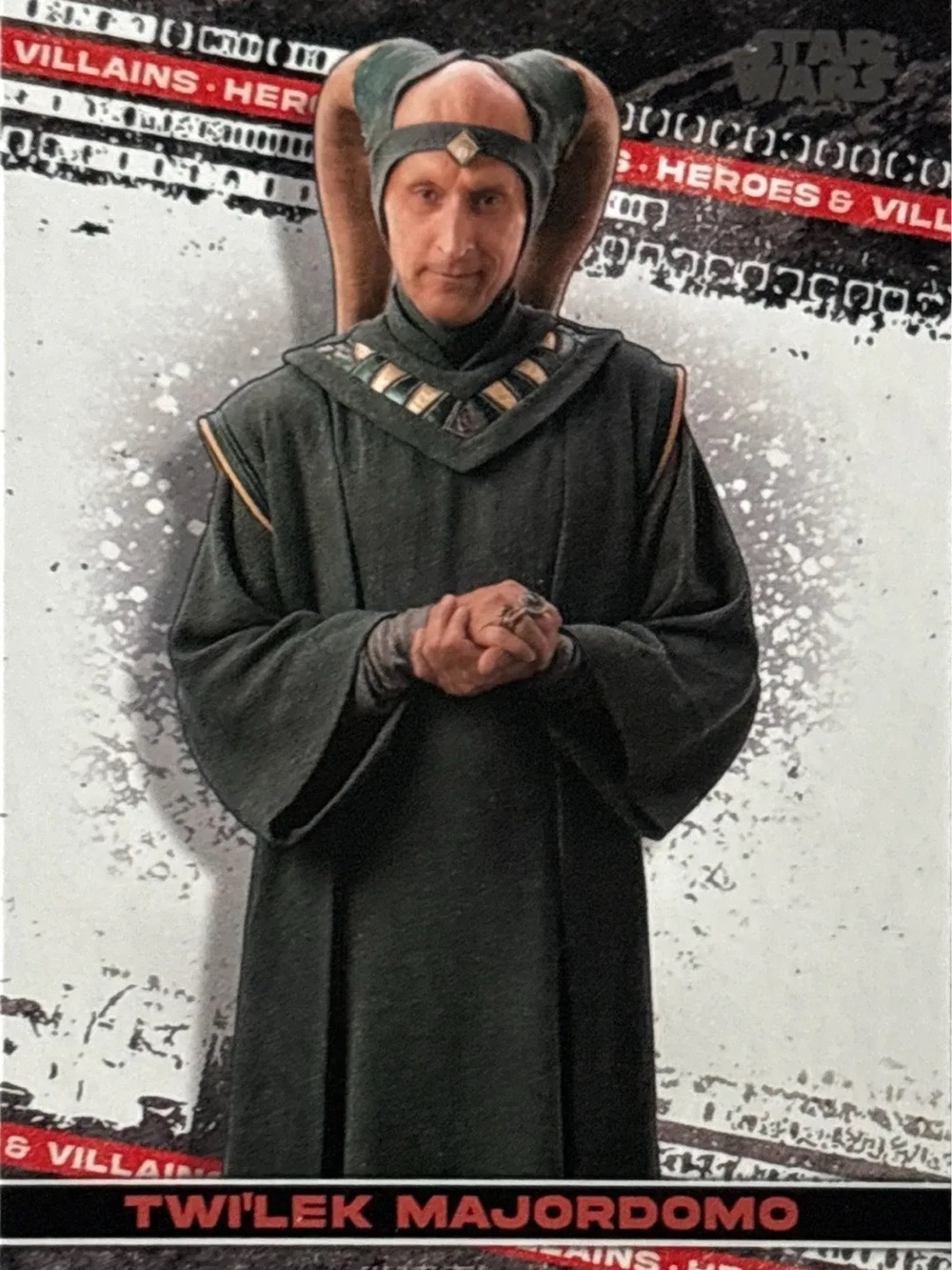 Topps Star Wars Twi'lek Majordomo Card